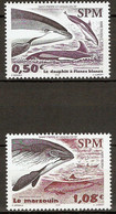 St. Pierre & Miquelon SPM 2004 MiNr. 900 - 901 Marine Mammals  Dolphins (V) 2v MNH** 4,50 € - Delfines