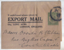 ENG71 - U.K. ,  FASCETTA EXPORT MAIL Diretta In Costantinople . Poco Fresco - Brieven En Documenten