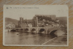B 4500 HUY, Le Vieux Pont Sur La Meuse, La Collegiale Et La Fortresse - Hoei