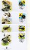 FDC WWF - FEROE N° 526/529   - FAUNE : OISEAUX - Cote 20 € - Pigeons & Columbiformes