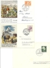 1946 /47/49  Tag Der Briefmarke Mit Zwei Offiziellen Karten - Covers & Documents