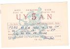 CARTE RADIO QSL - UKRAINE - KIEV - 1968. - Amateurfunk