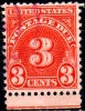 USA 1930 Postage Due - 3c. - Red -  FU - Taxe Sur Le Port