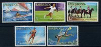 Barbade ** N° 334 à 338 - Tourisme - Barbades (1966-...)
