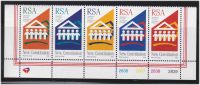 South Africa -1996 New Constitution - Control Strip Of 5 - Nuevos