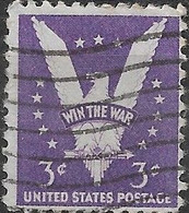 USA 1942 Independence Day. - 3c Victory Symbol FU - Usados