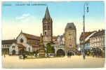 Eisenach, Nikolaitor Mit Lutherdenkmal, Um 1910/20 - Eisenach