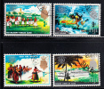 Fiji Used Scott #229-#232 International Tourist Year - Fidji (...-1970)