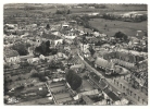 Rue 80)  : Vue Aérienne Générale Au Niveau De La Mairie En 1962 (animée). - Rue