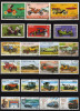 Lot De 100 Timbres Camions & Voitures (T2) Neuf ** & Oblitéré - LKW