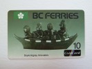 USA - BC Ferries Coin Card - Unusual System - VERY RARE - (US38) - Magnetische Kaarten