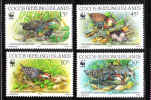 Cocos Islands 1992 World Wildlife Fund Buff-banded Rail Bird Birds MNH - Cocos (Keeling) Islands