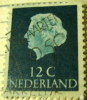 Netherlands 1953 Queen Juliana 12c - Used - Gebraucht