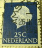 Netherlands 1953 Queen Juliana 25c - Used - Used Stamps