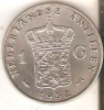MONEDA DE PLATA DE ANTILLAS DE 1 GULDEN DEL AÑO 1952 (COIN) SILVER- ARGENT - Antilles Néerlandaises