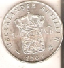 MONEDA DE PLATA DE ANTILLAS DE 1 GULDEN DEL AÑO 1964 (COIN) SILVER- ARGENT - Antilles Néerlandaises