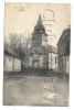 Acheux-en-Amienois (80) : L´église Vue D'une Rue En 1921 (animée). - Acheux En Amienois