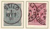 Regno D'Italia - 1884 - Cifre E Diciture - Sass. 15-16 - Serie Completa - Segnatasse