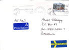 BEAR, OURS, 1982, STAMP, METER MARK ON COVER, SWEDEN - Ours