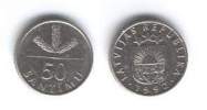 Latvia: 50 Santimu (1992) - Latvia