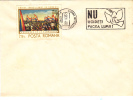 DOVE, DO NOT KILL WORLD PEACE, 1983, METER MARK ON COVER, ROMANIA - Palomas, Tórtolas