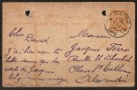 EGYPT    1878  POSTAL STATIONARY CARD From Cairo To Alexandria - 1915-1921 British Protectorate