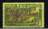 RT Togo 1924 Mi 72 Mng Kakaobaum - Autres & Non Classés
