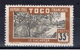 RT Togo 1924 Mi 74 Mng Kakaobaum - Otros & Sin Clasificación