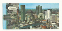 Cp, Canada, Montréal, Le Centre Commercial Et Les Nombreux Gratte-Ciel De Montréal, Dimension : Env. 20 X 9 Cm - Montreal