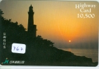 Télécarte Japon PHARE (367) Telefonkarte Japan LEUCHTTURM * VUURTOREN LIGHTHOUSE LEUCHTTURM FARO FAROL Phonecard - Lighthouses