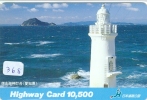 Télécarte Japon PHARE (368) Telefonkarte Japan LEUCHTTURM * VUURTOREN LIGHTHOUSE LEUCHTTURM FARO FAROL Phonecard - Phares