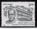 India MNH 1998, Vidyasagar College, Building, Architecture, Education - Ongebruikt