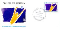 Wallis Et Futuna   FDC    Premier Jour     Amnesty International  7 Oct.91 - FDC