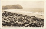 Seaside OR Oregon, View Of Town From Air, Tillamook Head, On C1940s Vintage Real Photo Postcard - Autres & Non Classés