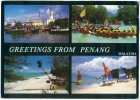 Greetings From PENANG,  Malaysia, 1988 Used Postcard [10537] - Malaysia