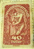 Austria 1919 New Republic 40h - Mint - Unused Stamps