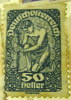 Austria 1919 New Republic 50h - Mint - Unused Stamps