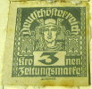 Austria 1920 Newspaper Stamp 3h - Mint - Newspapers