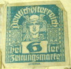 Austria 1920 Newspaper Stamp 6h - Mint - Newspapers