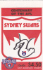 Australia  1996 Centenary Of ASFL   Sydney Swans Bklt - Booklets