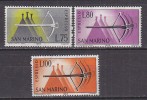 Y9239 - SAN MARINO Espresso Ss N°27/29 - SAINT-MARIN Expres Yv N°25/27 ** - Exprespost