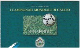 E818 - SAN MARINO SAINT MARIN CARNET PRESTIGE SASSONE N°5 ** FOOTBALL FRANCE '98 - Libretti