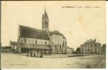 CPA  LE CHATELET, La Mairie, L'église  6014 - Le Chatelet En Brie