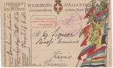 Italia - 1918 - Cartolina Postale In Franchigia - Comando 61o Batt. Di M.T. - Albania 15-7-18 PM 141 - WW1