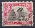 Aden 1951 Mi. 40      20 C Auf 3 A King George VI. & Capture Of Aden 1839 Overprinted - Aden (1854-1963)