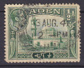 Aden 1939 Mi. 16 A      ½ A King George VI. & Aidrus Mosque - Aden (1854-1963)