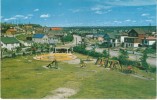 Flin Flon Manitoba Canada, Childrens Rotary Park, Playground Toys Swings, Home Architecture, 1950s Vintage Postcard - Andere & Zonder Classificatie