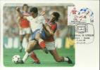 TARJETA MAXIMA 1982 BILBAO FUTBOL PARTIDO INGLATERRA FRANCIA FIFA MUNDIAL 82 - 1982 – Espagne