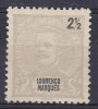 Lourenco Marques 1898 Mi. 32      2½ R König King Carlos I., MNG - Lourenzo Marques