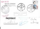 8457  MARION DUFRESNE - OP 91-1 - LE PORT - REUNION - PAQUEBOT - Cartas & Documentos